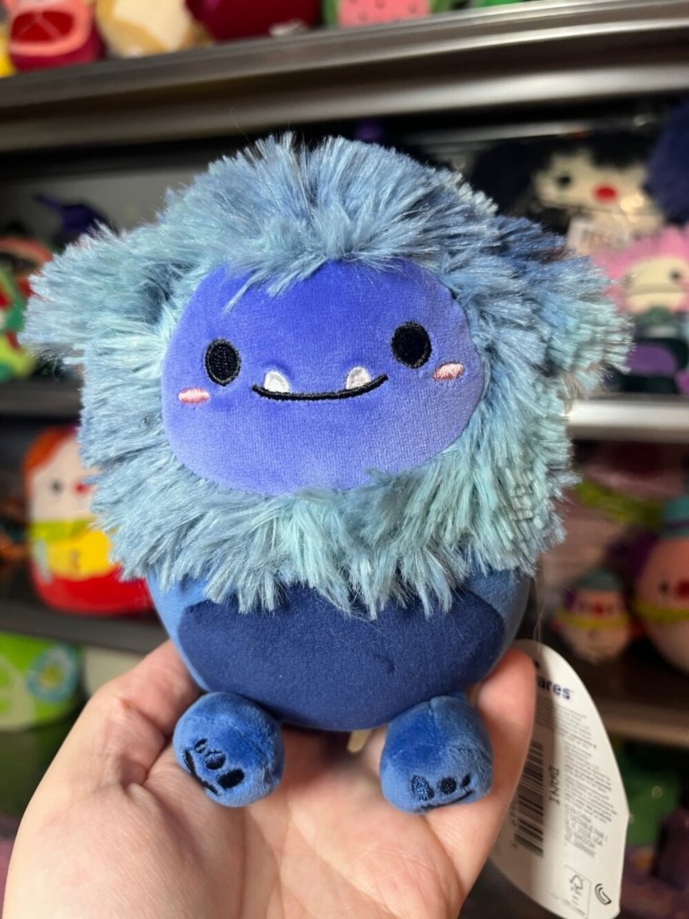 Squishmallows Bigfoot Dani 5” NWT HTF